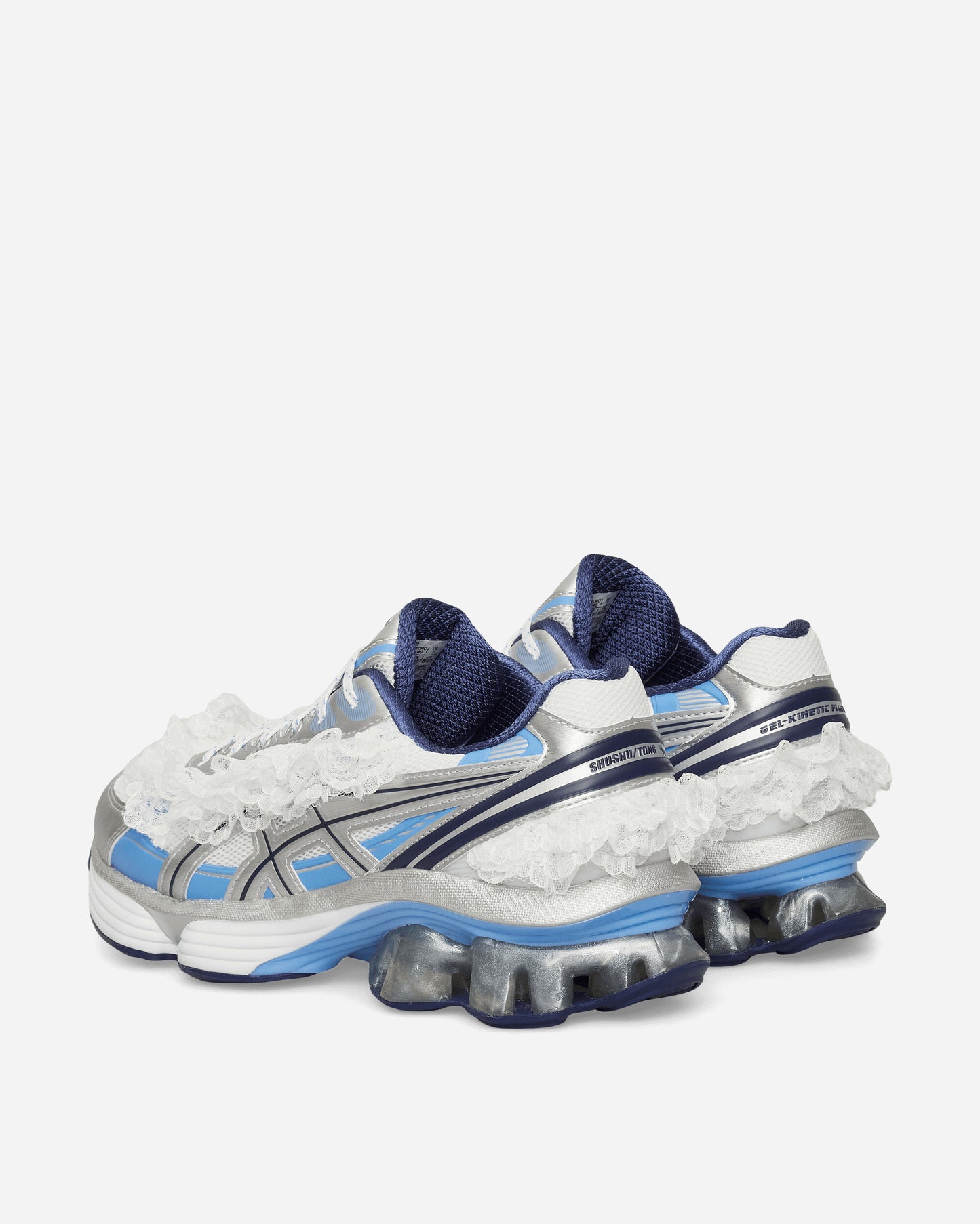 Asics Gel-Kinetic Fluent White/Dive Blue Sneakers Low 1203A822-101