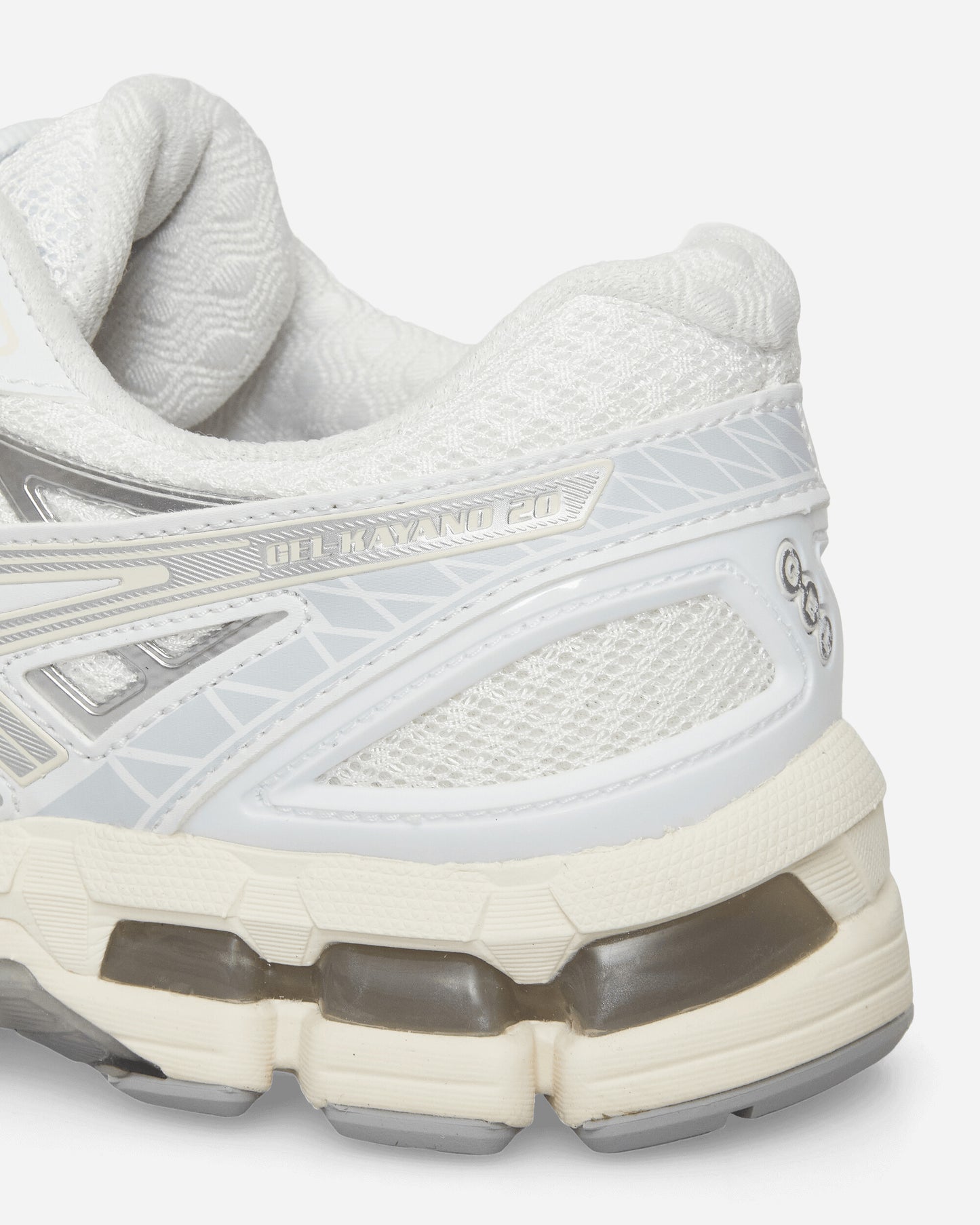 Asics Gel Kayano 20 White/Pure Silver Sneakers Low 1203A388-100