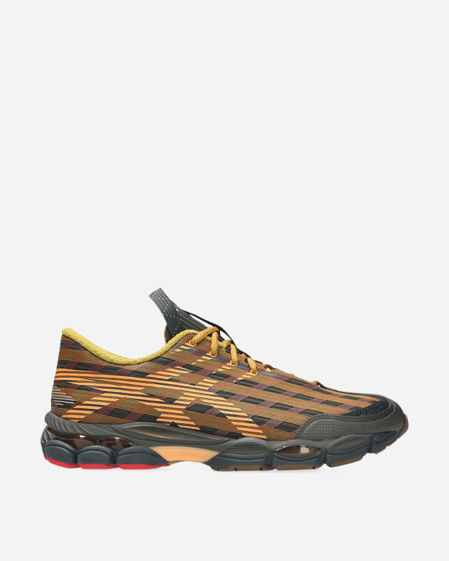 Asics Us8-S Gel-Sj33 Black Coffee/Orange Lily Sneakers Low 1203B116-200
