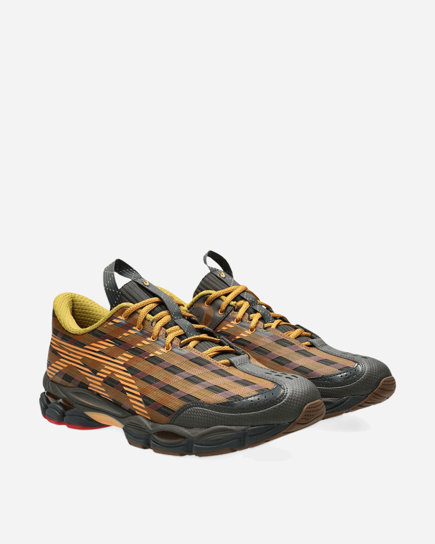 Asics Us8-S Gel-Sj33 Black Coffee/Orange Lily Sneakers Low 1203B116-200