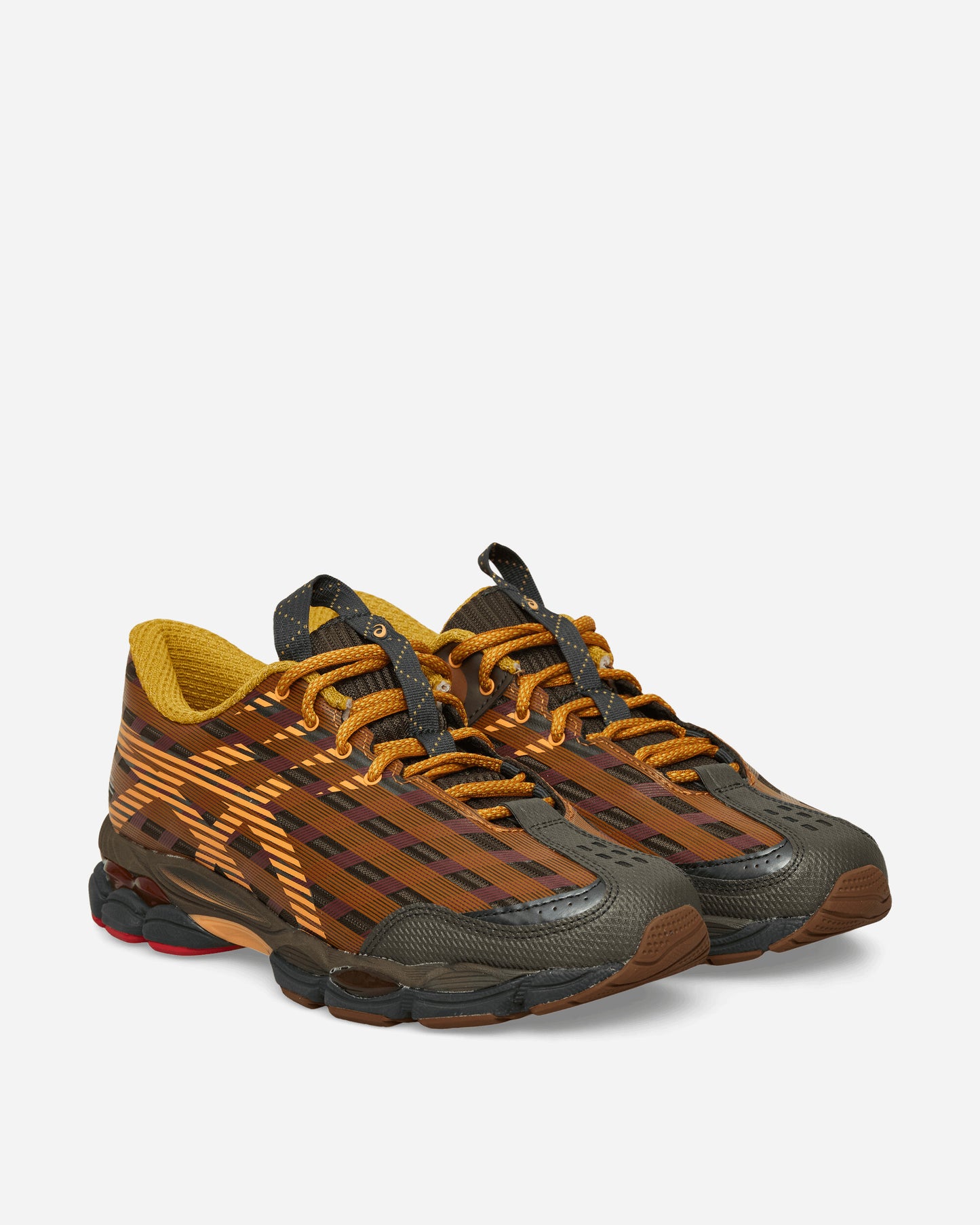 Asics Us8-S Gel-Sj33 Black Coffee/Orange Lily Sneakers Low 1203B116-200