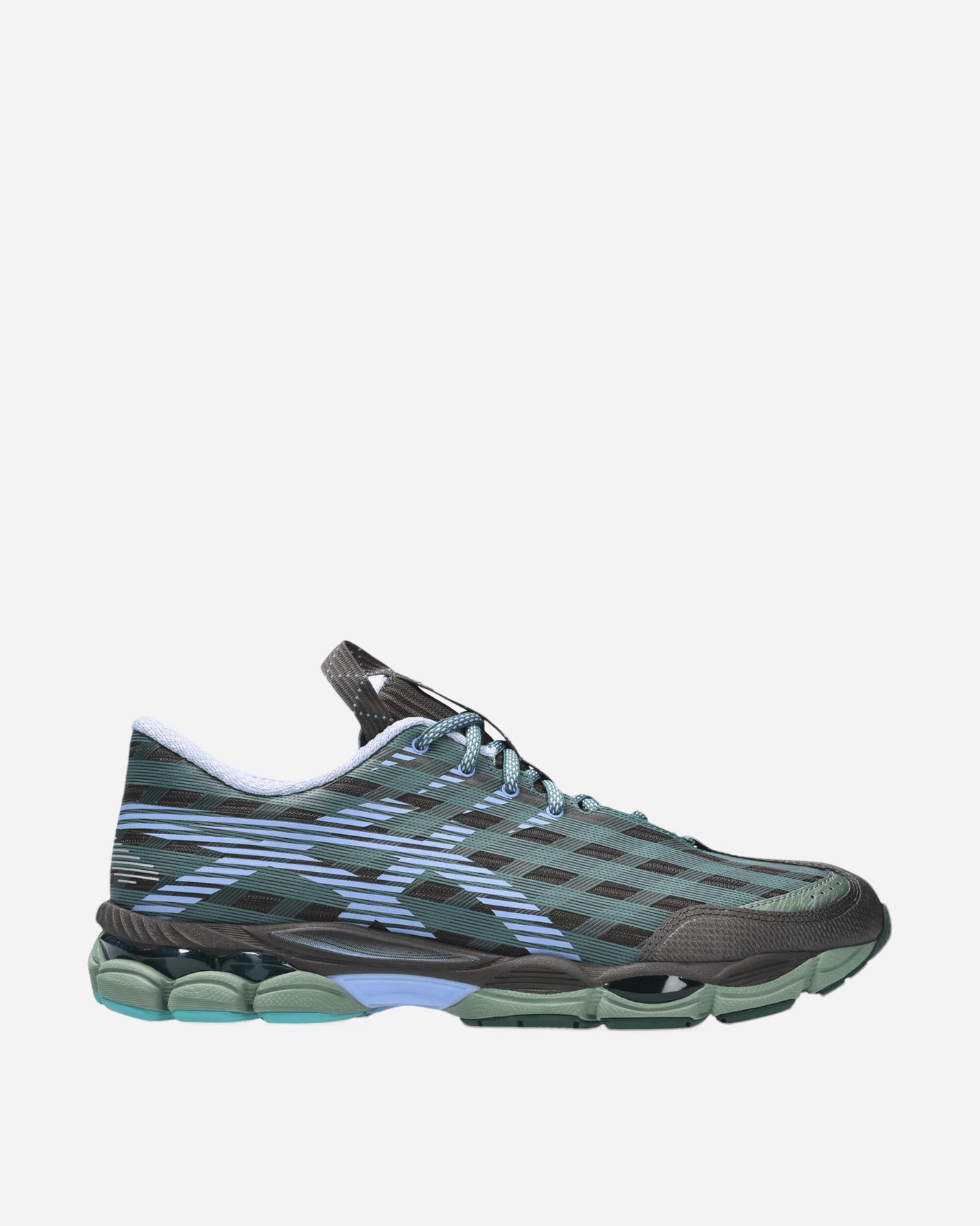 Asics Us8-S Gel-Sj33 Roasted Coffee/Periwinkle Blue Sneakers Low 1203B116-201