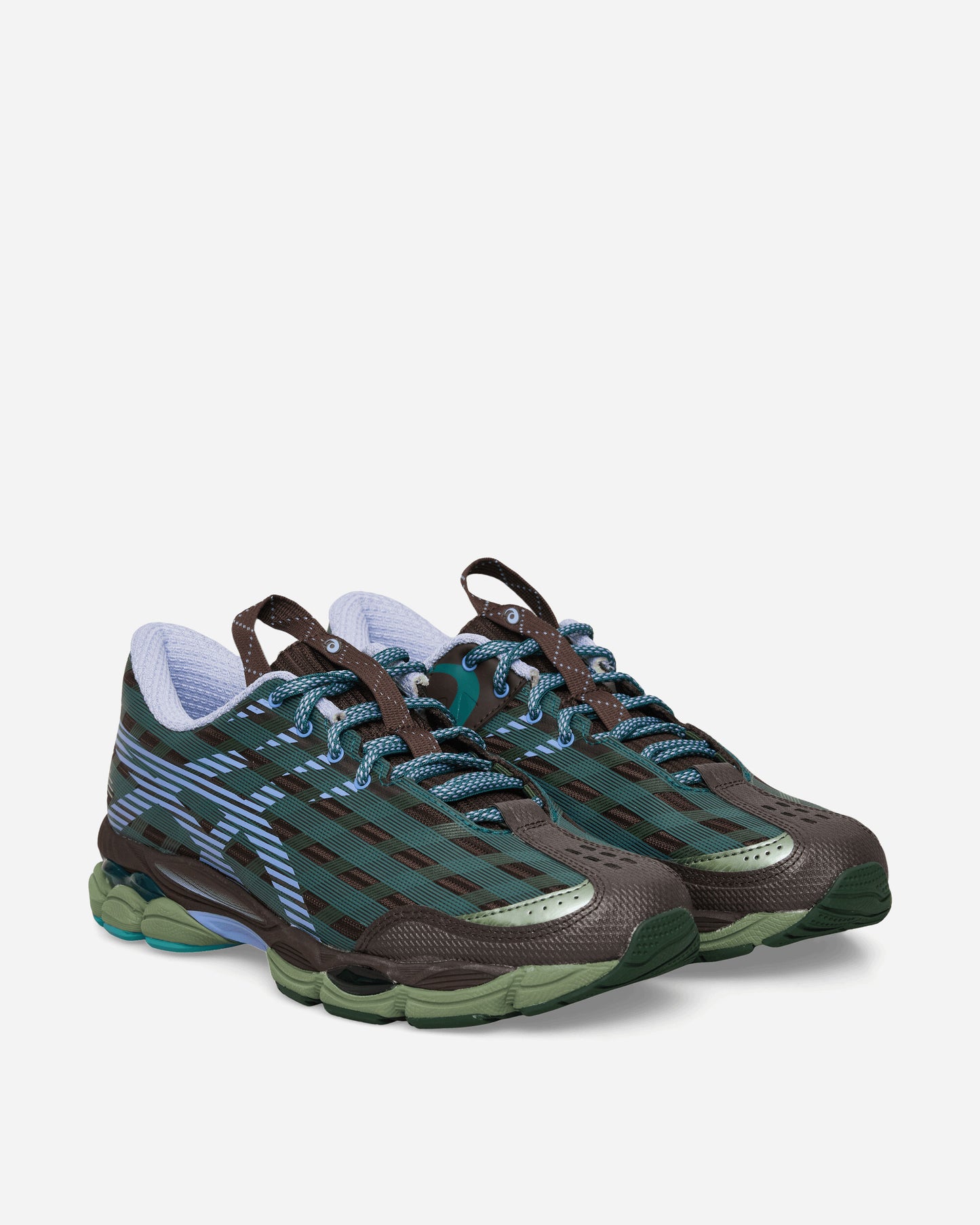 Asics Us8-S Gel-Sj33 Roasted Coffee/Periwinkle Blue Sneakers Low 1203B116-201