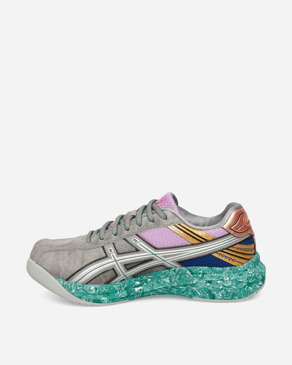 Asics Wmns Lyasa Ff Ii Clay Grey/Jasper Green Sneakers Low 1202A544-020