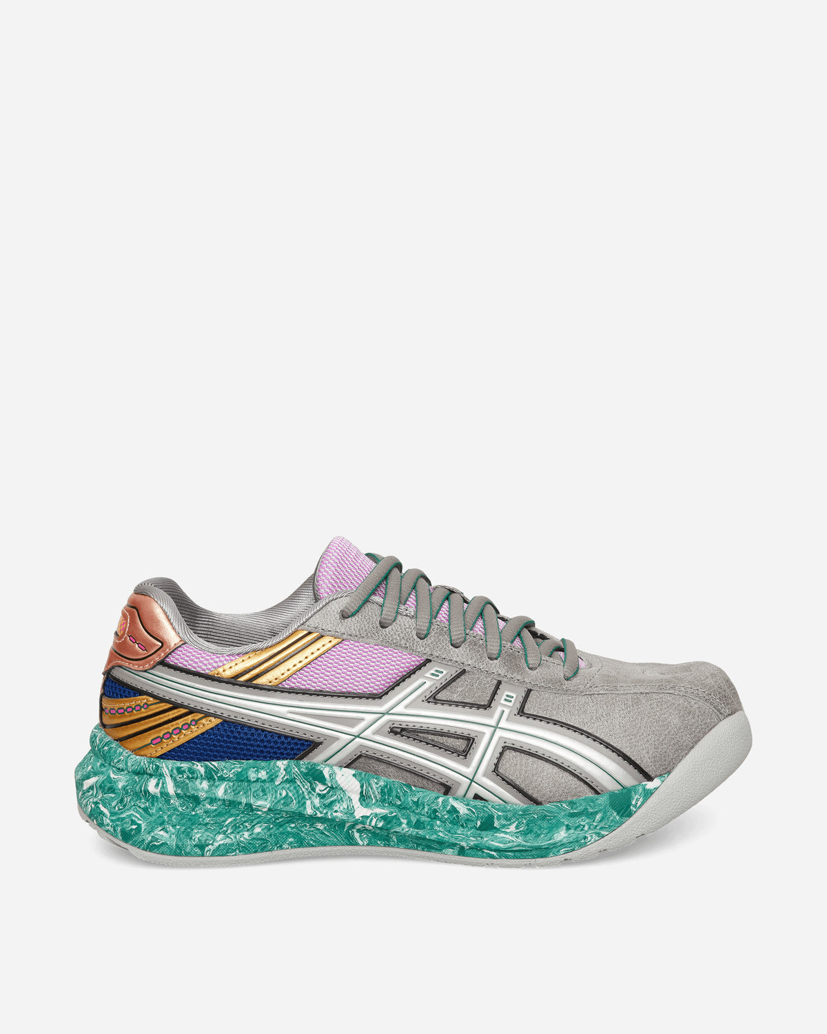 Asics Wmns Lyasa Ff Ii Clay Grey/Jasper Green Sneakers Low 1202A544-020