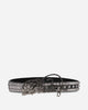 Aslan World Wmns Heavy Metal Belt With Buckle: Dirt Pitch Black/Onyx Belts Belt ASL-HVYBLT PBON
