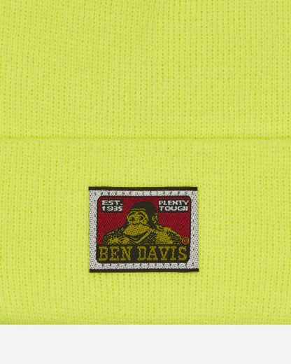 Ben Davis Beanie W Logo Safety Yellow Hats Beanies BEN9299 001