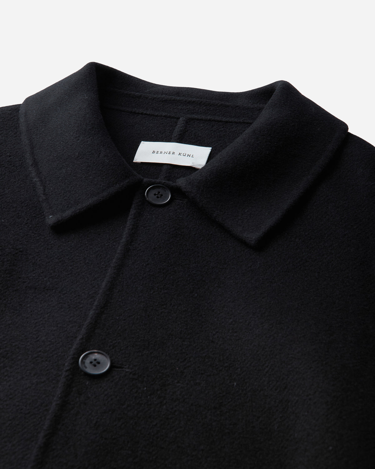 Berner Kühl Naval Coat Woolcash  Black Coats and Jackets Coats 1-57O46 009