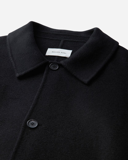 Berner Kühl Naval Coat Woolcash  Black Coats and Jackets Coats 1-57O46 009