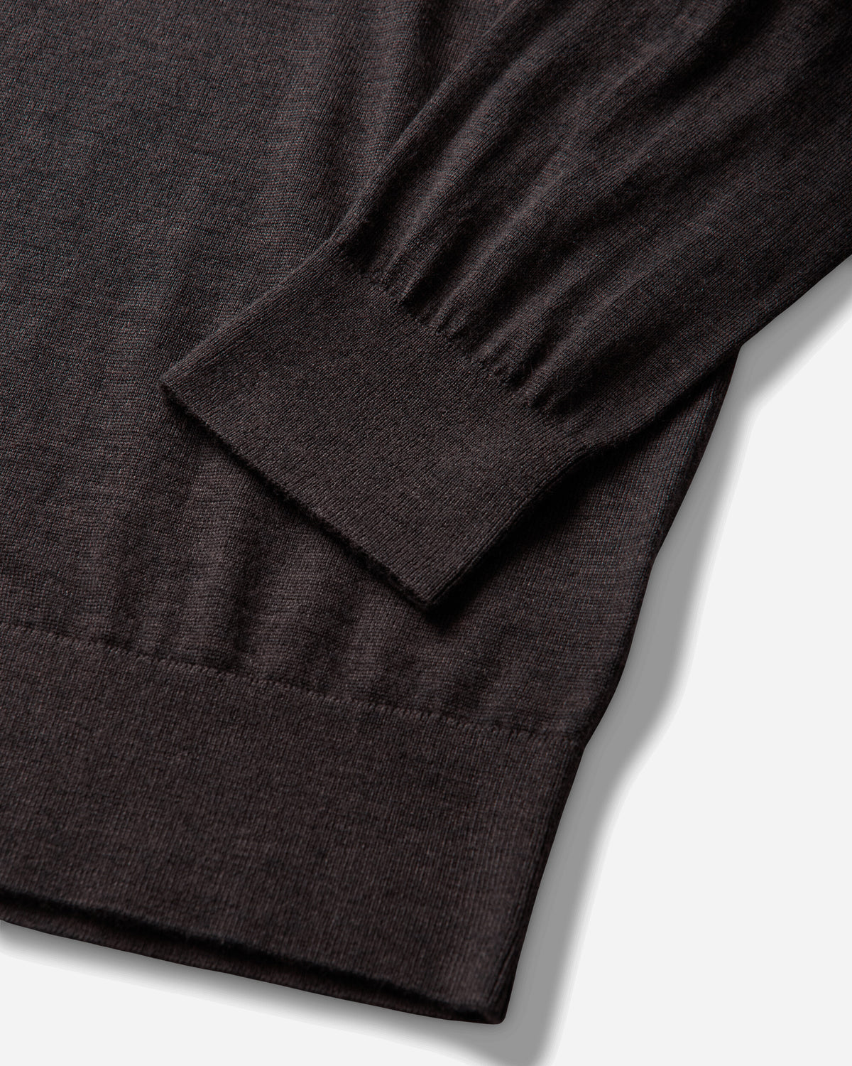 Berner Kühl Polo 16Gg Wool Chocolate Knitwears Sweaters 4-30K19 066 