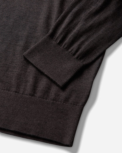 Berner Kühl Polo 16Gg Wool Chocolate Knitwears Sweaters 4-30K19 066 