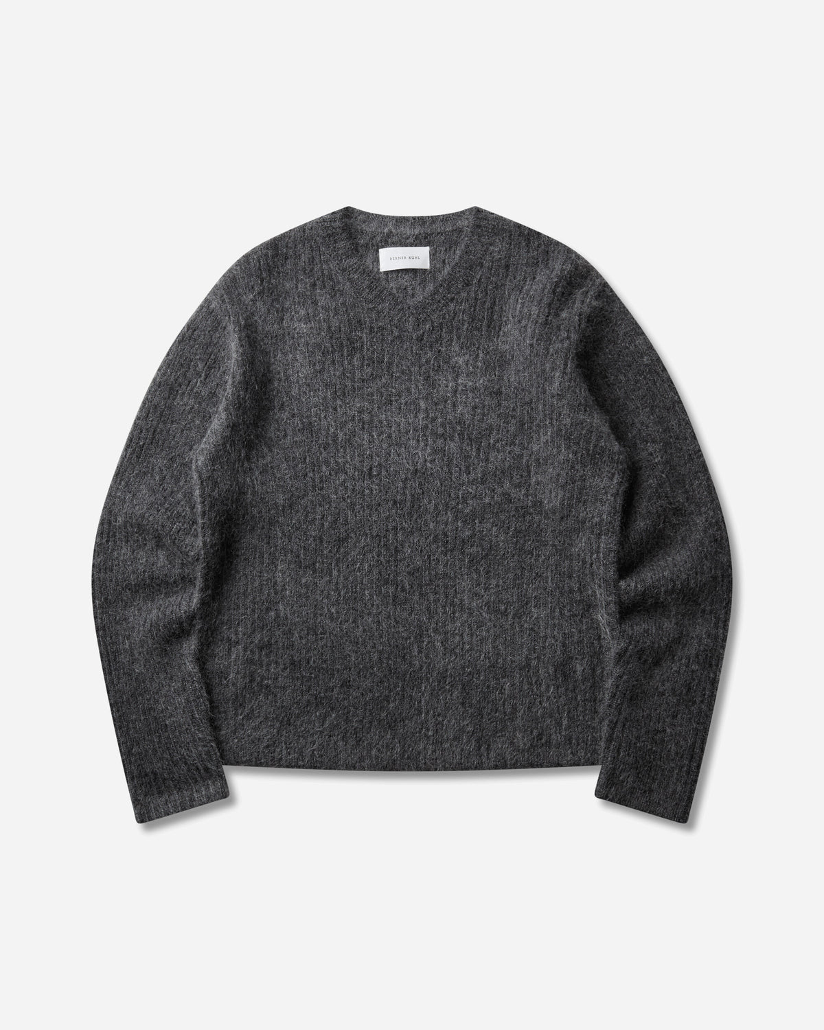 Berner Kühl V Neck Kid Mohair  Midnight Knitwears Sweaters 4-32K24 053