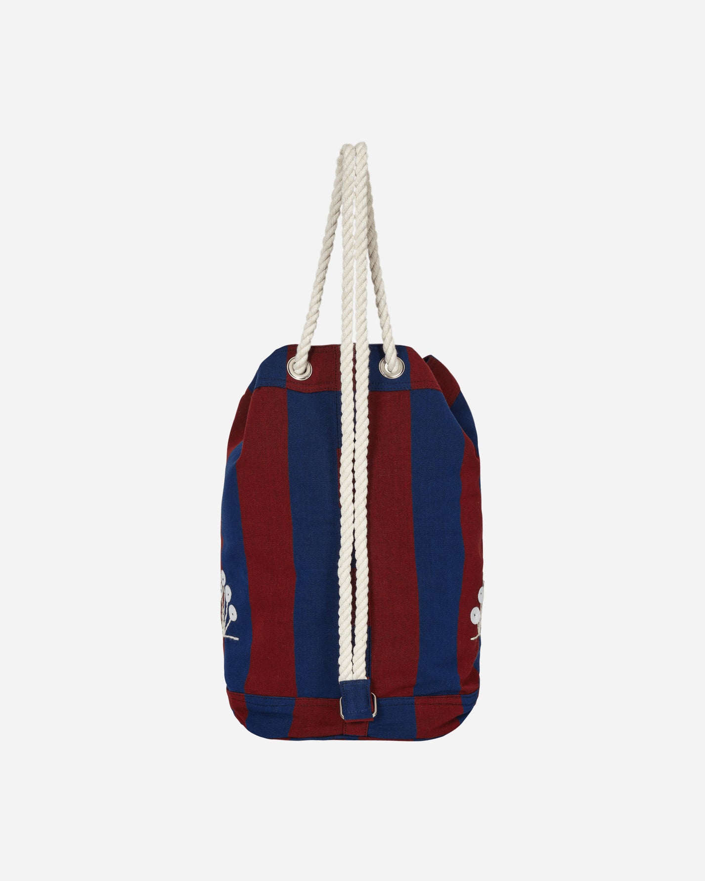 Bode Kilington Stripe Burgundy/Navy Bags and Backpacks Backpacks MR24AC37C001 623
