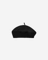 Bode Crochet Beret Black Hats Beanies MRS24KA011 1