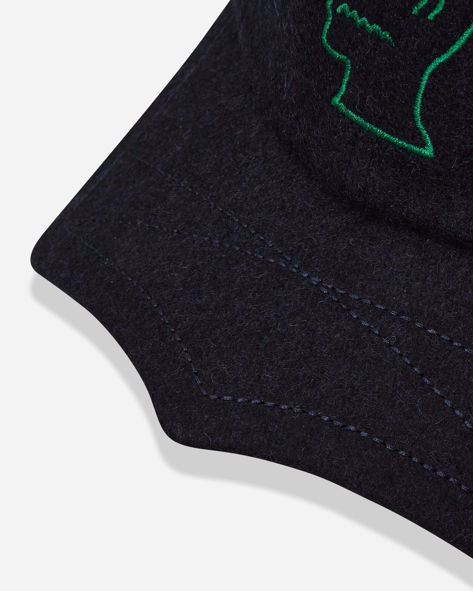 Brain Dead Batwing Logohead Flannel Hat Navy Hats Caps BDF25HO10046 NAVY