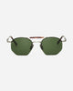 Brain Dead Kaz Post Modern Primitive Eye Protection Silver Eyewear Sunglasses BDF24AO10041 SILV