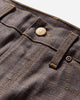Brain Dead Type 00 14.5Oz Selvedge Denim Pant Brown Pants Denim BDP24B080036 BRN