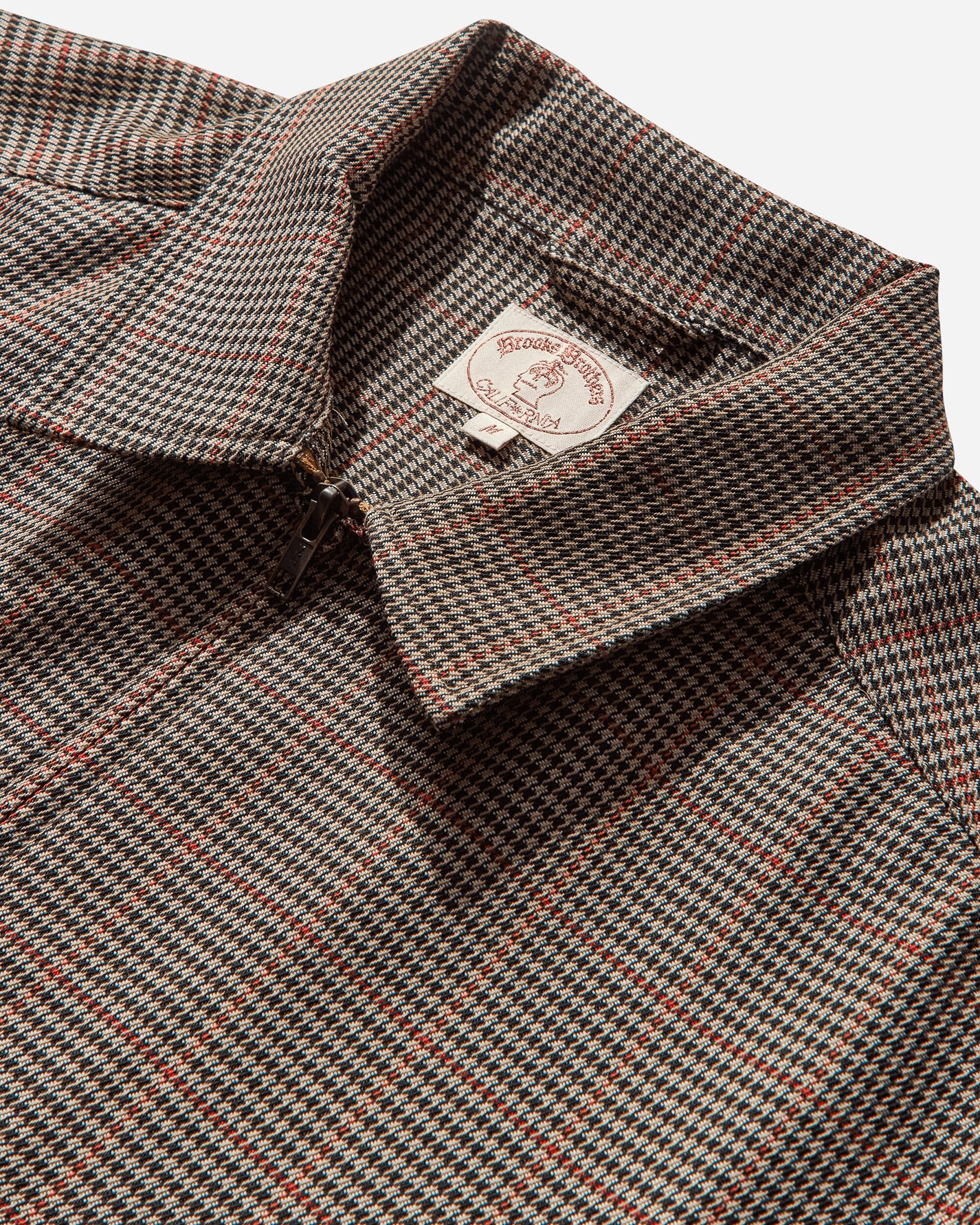 Brain Dead Brooks Brothers Harrington Jacket Tan Coats and Jackets Jackets BDP25O060044 T