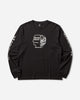 Brain Dead Skull Mech Long Sleeve Black T-Shirts Longsleeve BDF25T010O46 BLK