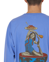 Brain Dead SLAM JAM SPACEDELICIOUS LIGHT BLUE T-Shirts Longsleeve BDF19T01001222BL09 BL09