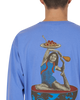 Brain Dead SLAM JAM SPACEDELICIOUS LIGHT BLUE T-Shirts Longsleeve BDF19T01001222BL09 BL09