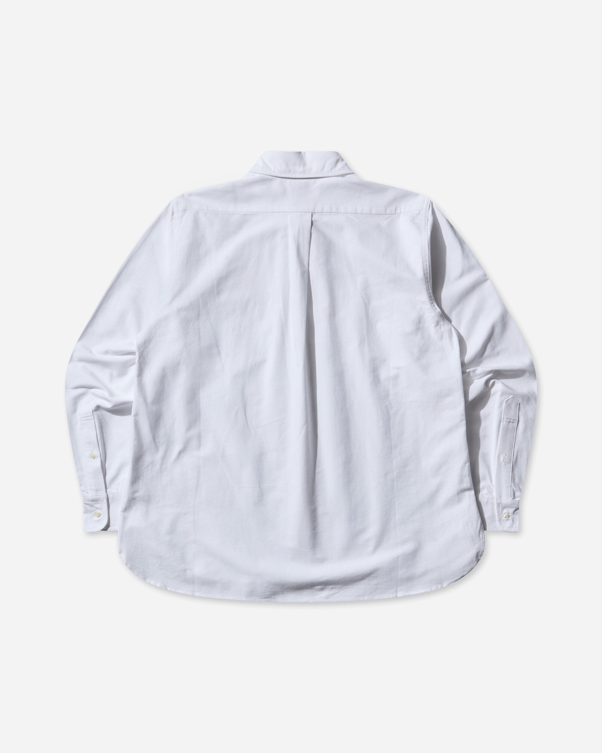 Brain Dead Brooks Brothers Selvedge Oxford Button Up White Shirts Longsleeve Shirt BDB24T240041 WHT