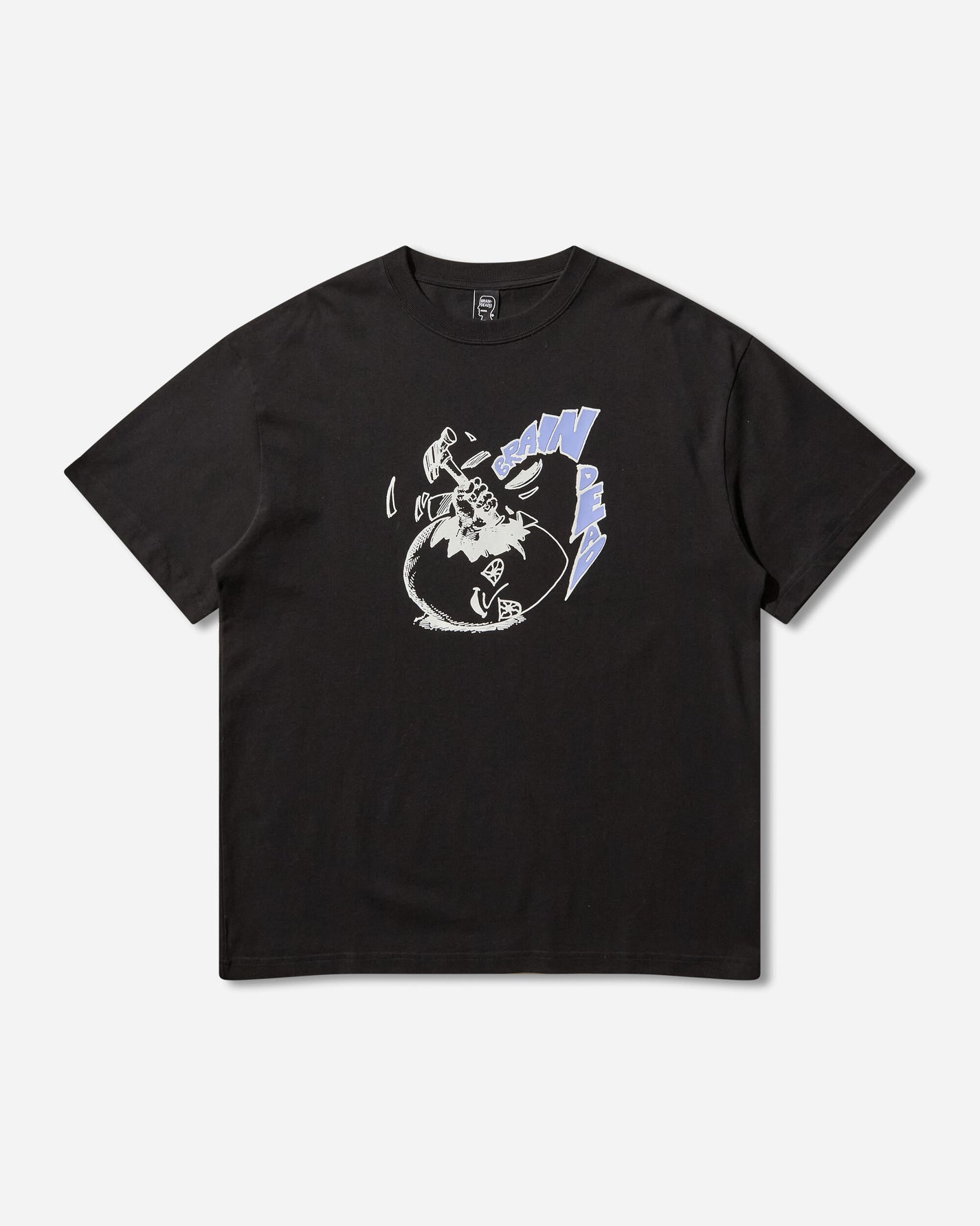 Brain Dead Crack An Egg T-Shirt Black T-Shirts Shortsleeve BDF25TOO0046 BLK