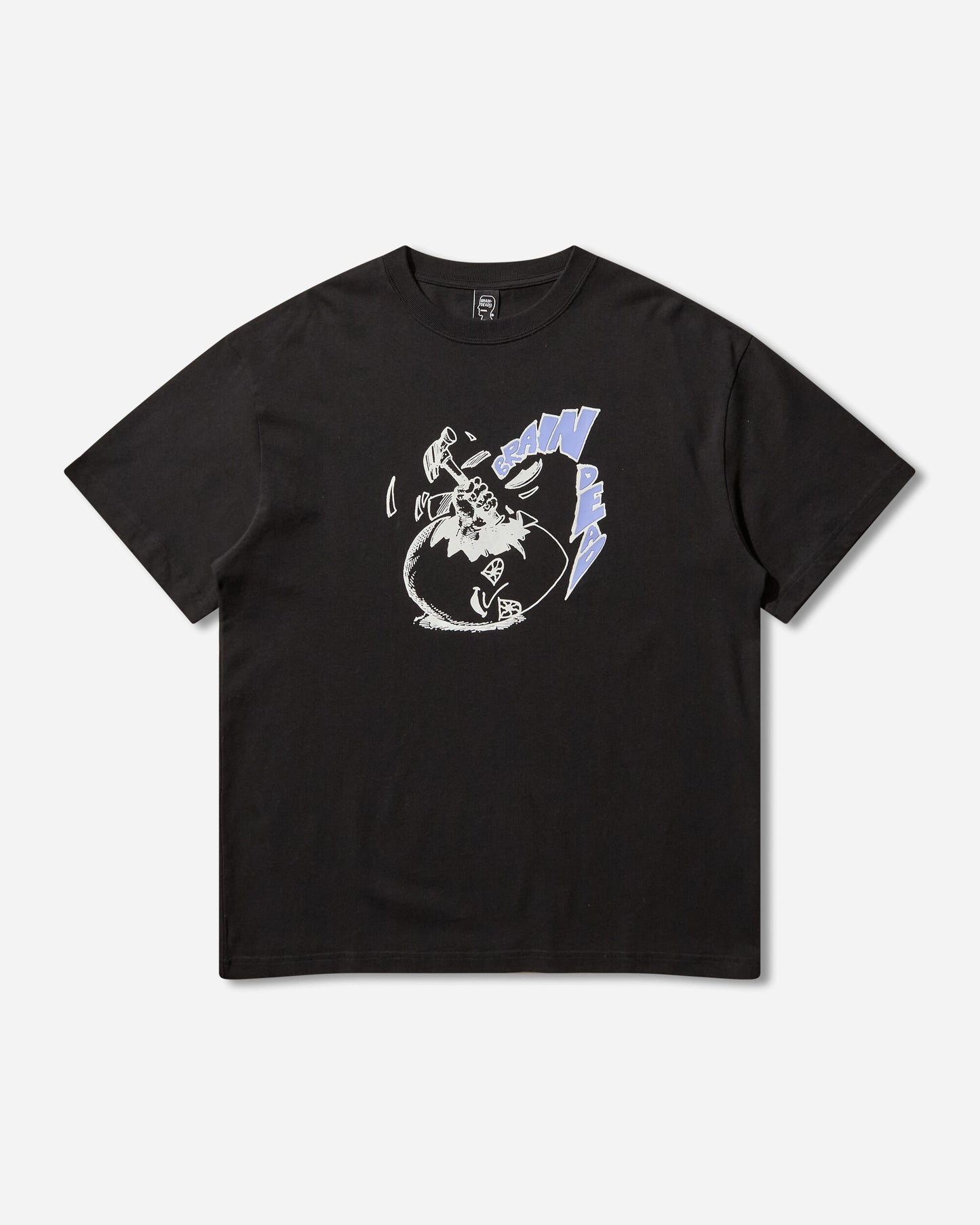 Brain Dead Crack An Egg T-Shirt Black T-Shirts Shortsleeve BDF25TOO0046 BLK