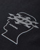 Brain Dead Neuro Free Association T-Shirt Washed Black T-Shirts Shortsleeve BDP25T0O0044 WABLK