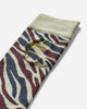 Brain Dead Logohead Dress Socks Multi Zebra Underwear Socks BDS25A090043 MUZE