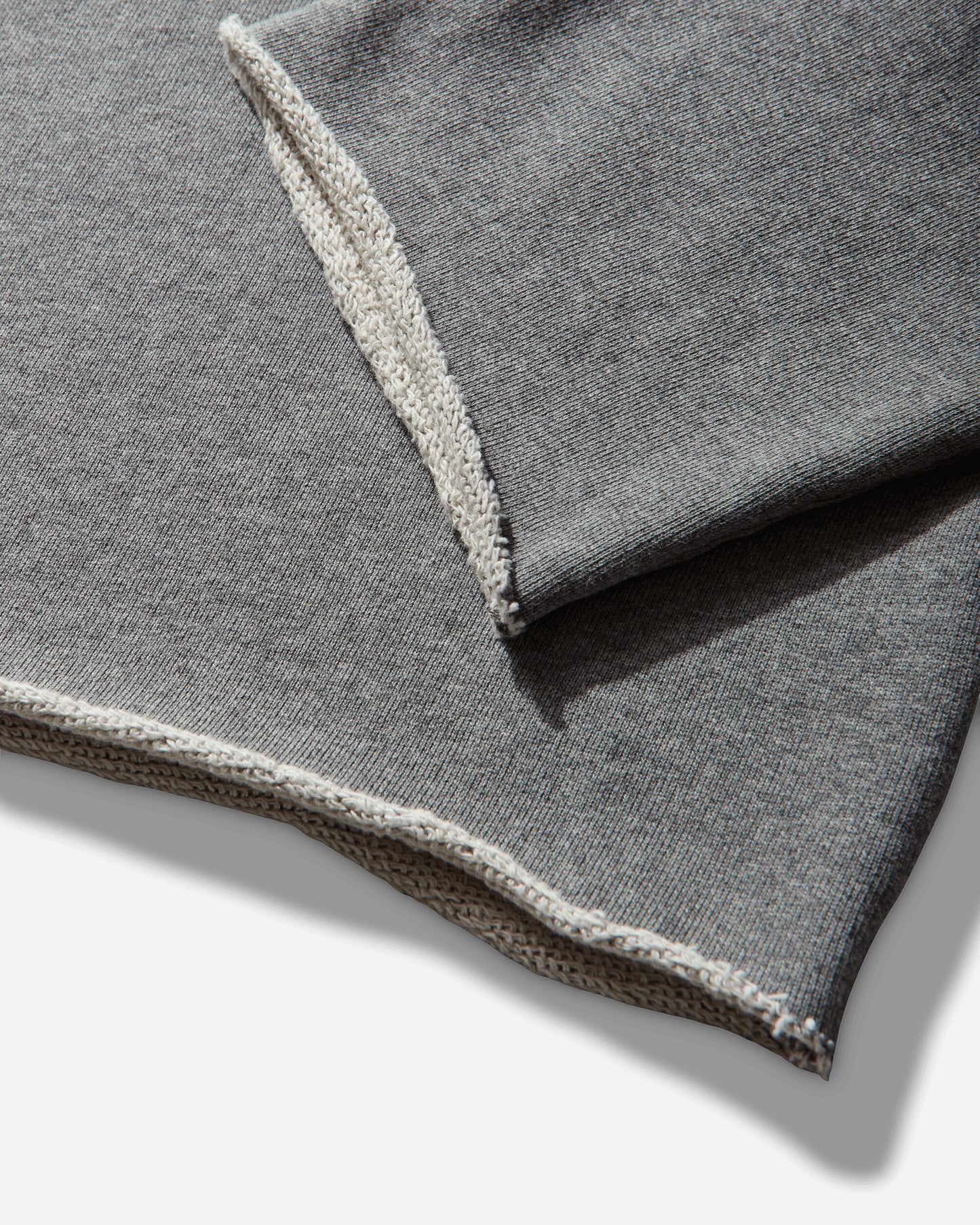 Brain Dead Boxy French Terry Sweatshirt Heather Grey Knitwears Sweaters P26O12004831 Grey