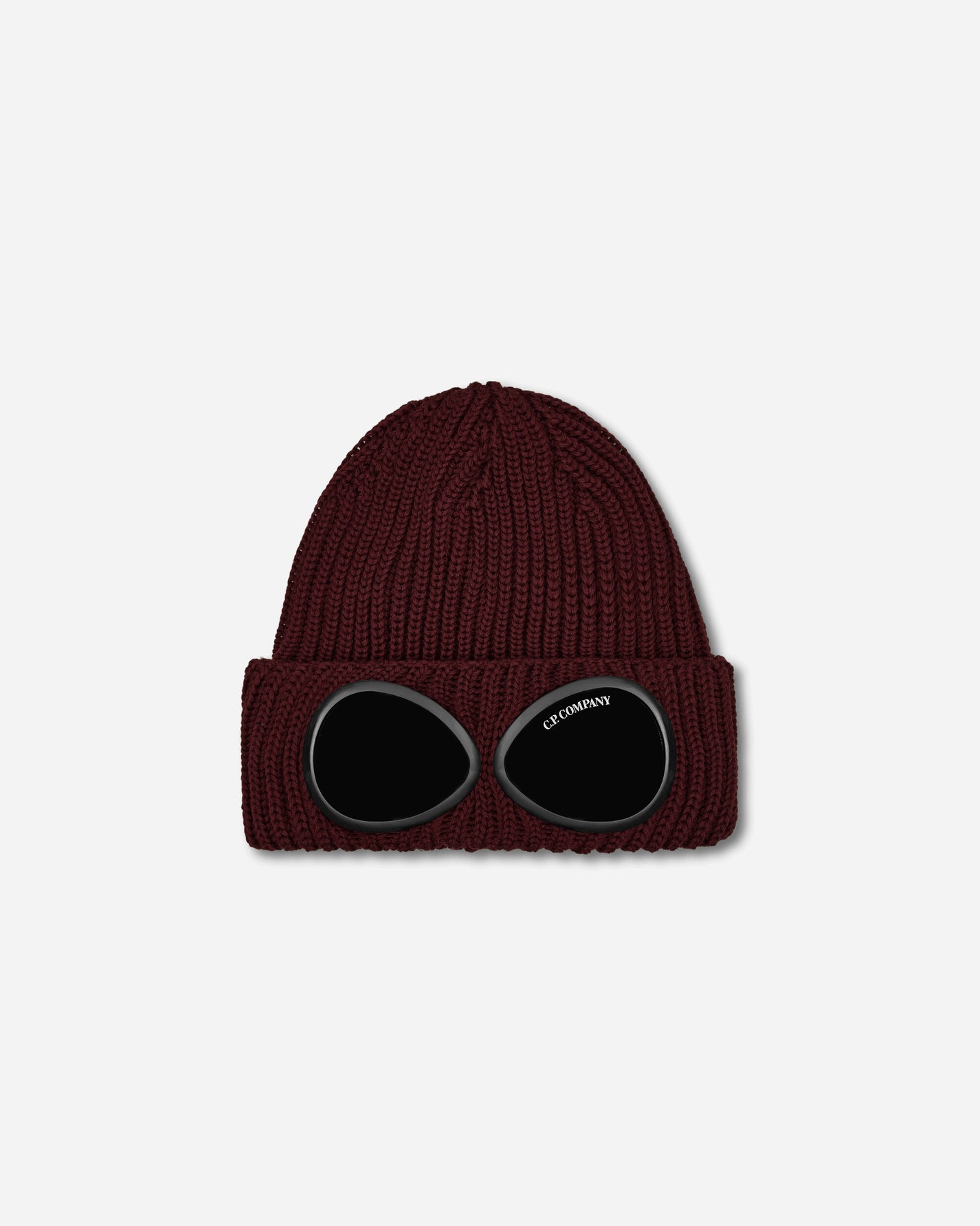 C.P. Company Extrafine Merino Wool Goggle Beanie ANDORRA Hats Beanies 21CMAC742A-005509A 592