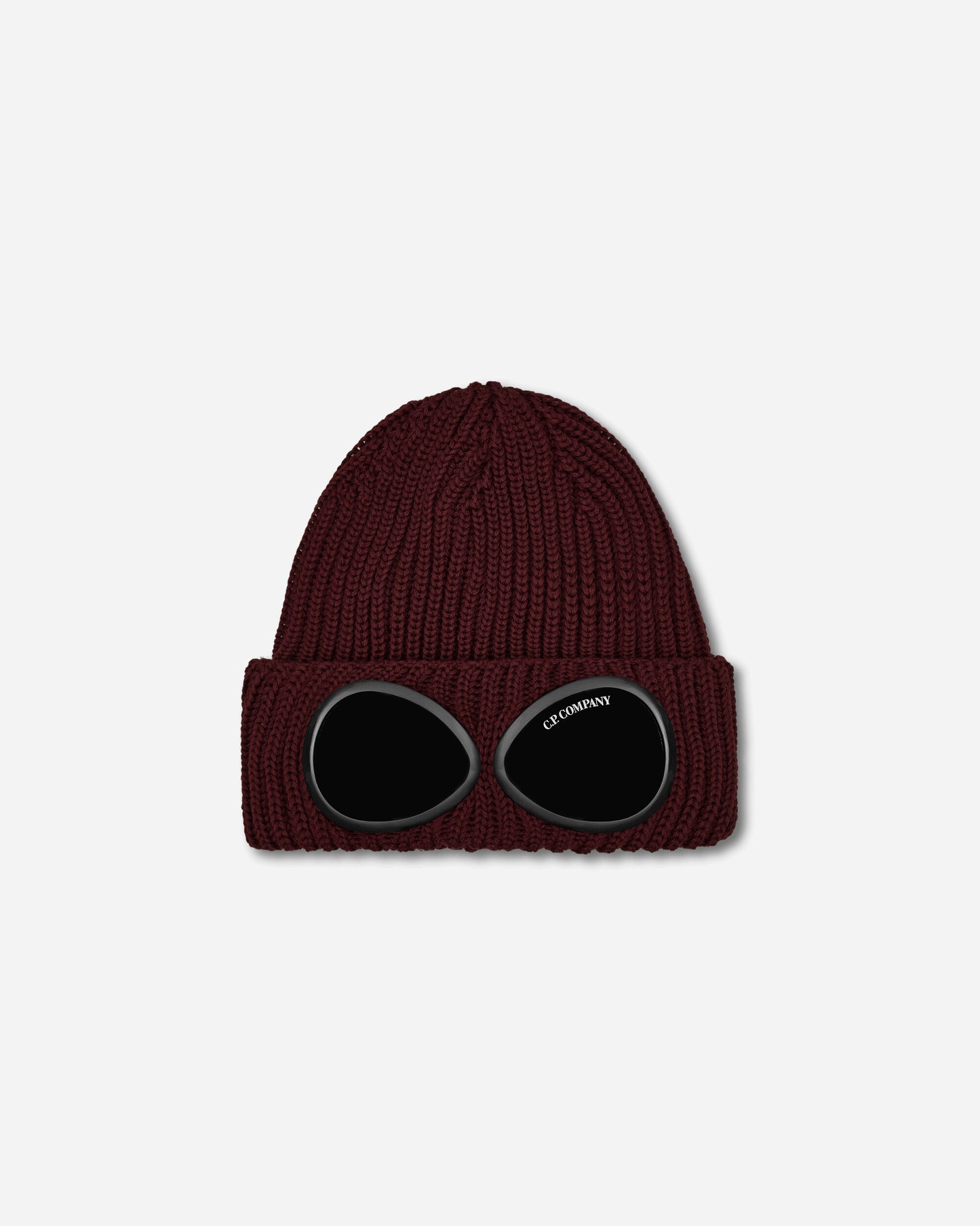 C.P. Company Extrafine Merino Wool Goggle Beanie ANDORRA Hats Beanies 21CMAC742A-005509A 592