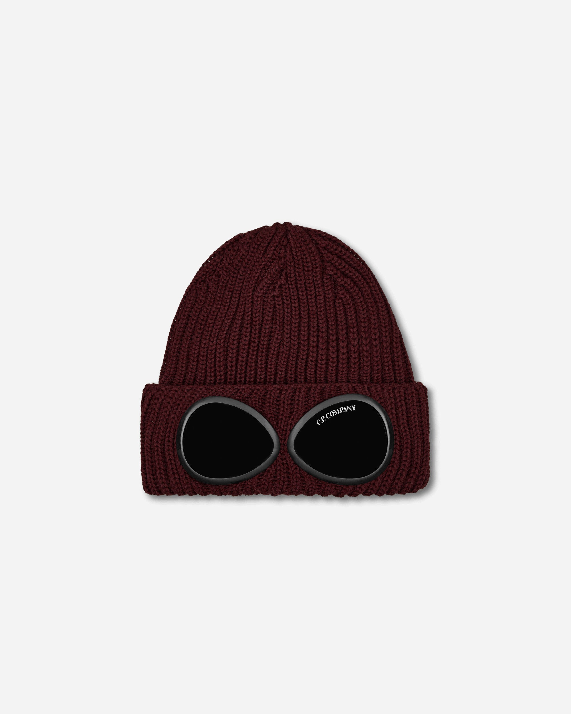 C.P. Company Extrafine Merino Wool Goggle Beanie ANDORRA Hats Beanies 21CMAC742A-005509A 592