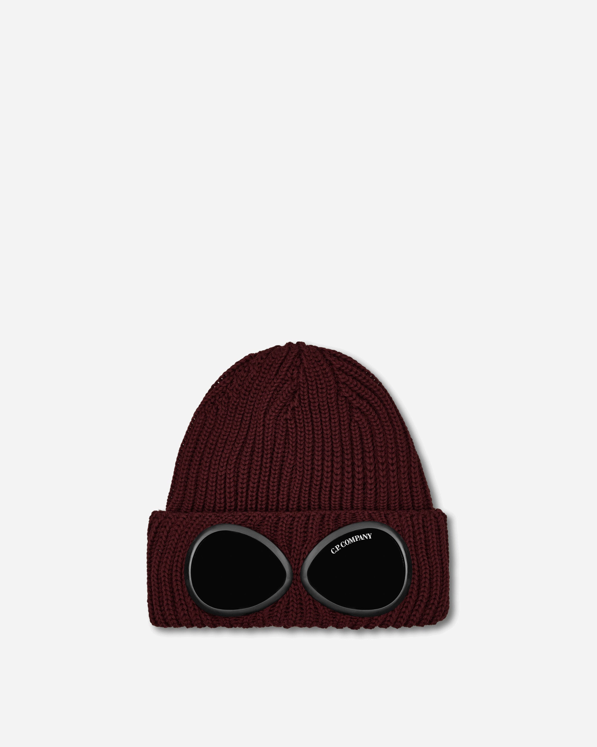 C.P. Company Extrafine Merino Wool Goggle Beanie ANDORRA Hats Beanies 21CMAC742A-005509A 592