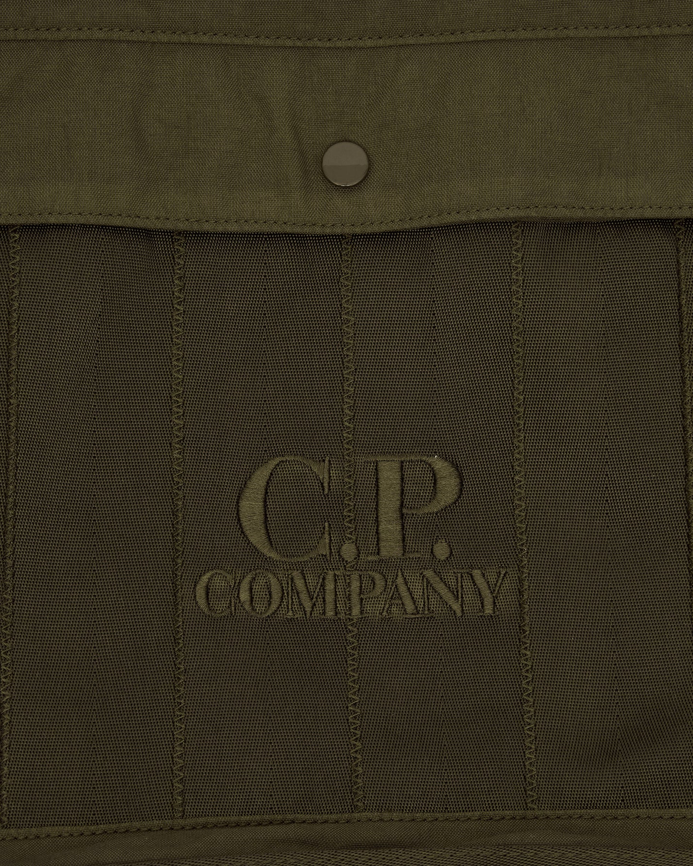 C.P. Company Herringbone Mixed Carry Bag IVY GREEN Bags and Backpacks Shoulder Bags 21CMAC040A-005349M 683