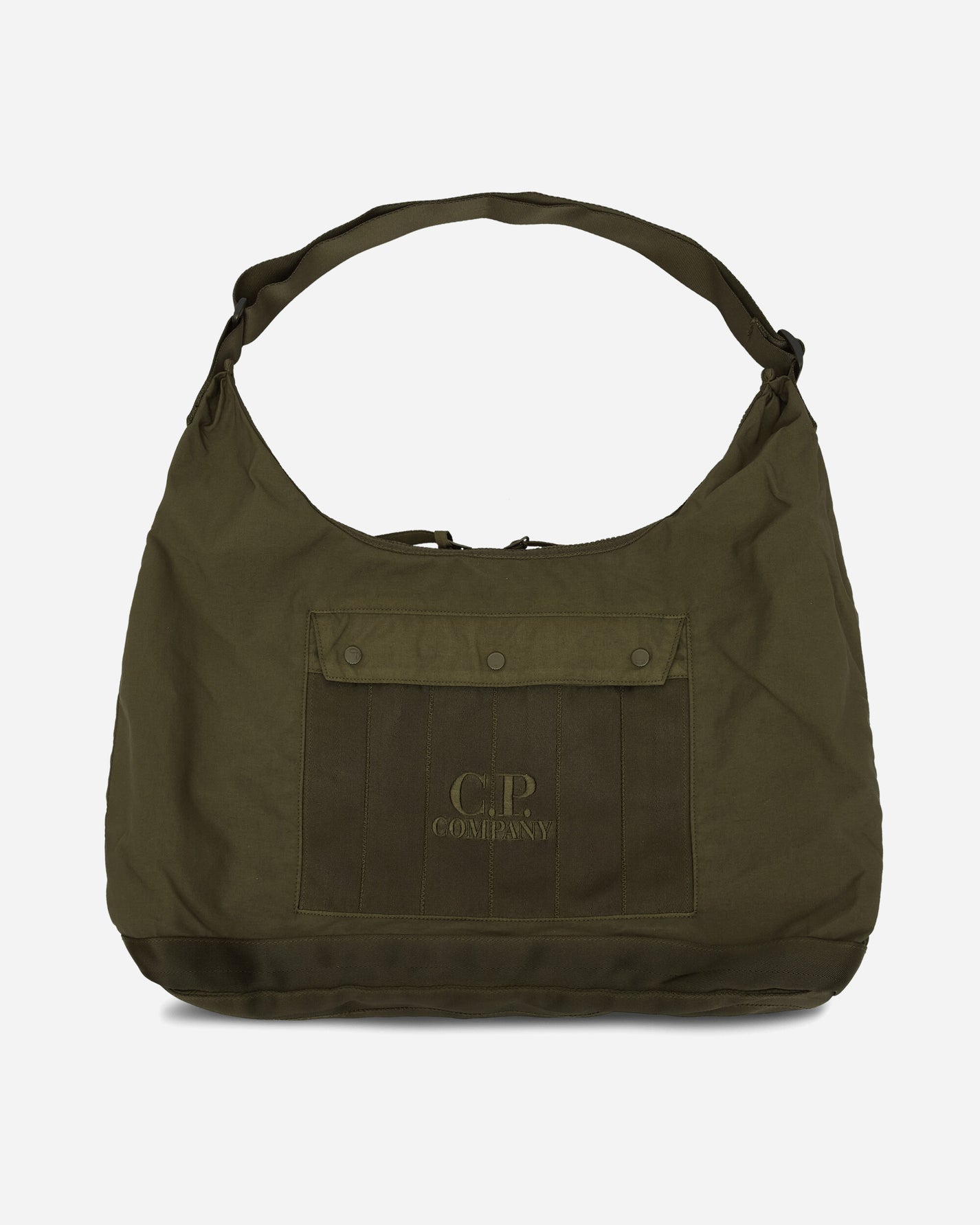C.P. Company Herringbone Mixed Carry Bag IVY GREEN Bags and Backpacks Shoulder Bags 21CMAC040A-005349M 683