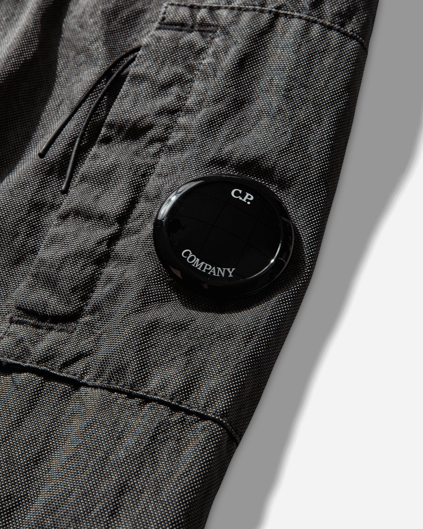 C.P. Company Panama-R Bomber Jacket Gunmetal Coats and Jackets Bomber Jackets 20CMOW073A-110540S 921