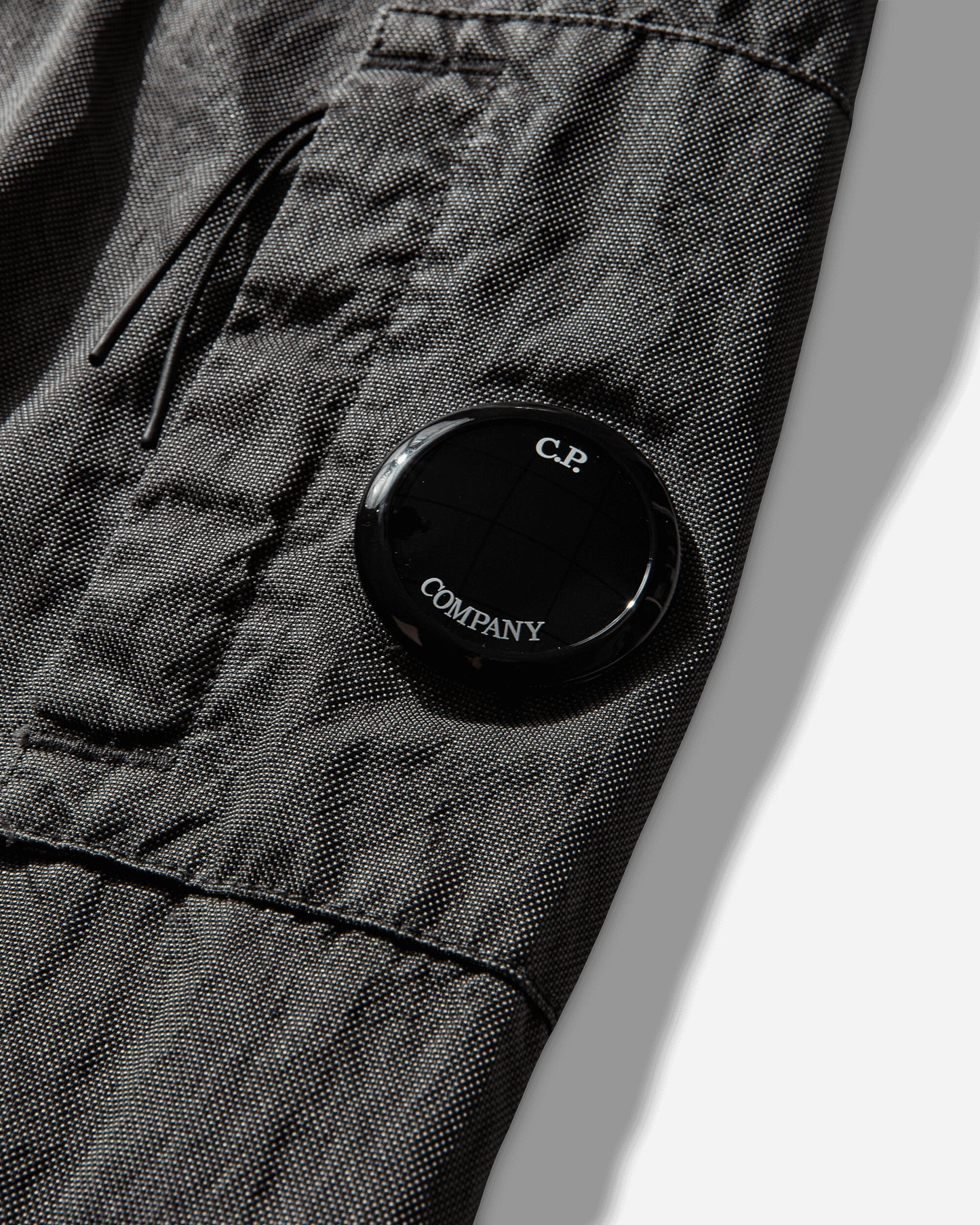 C.P. Company Panama-R Bomber Jacket Gunmetal Coats and Jackets Bomber Jackets 20CMOW073A-110540S 921