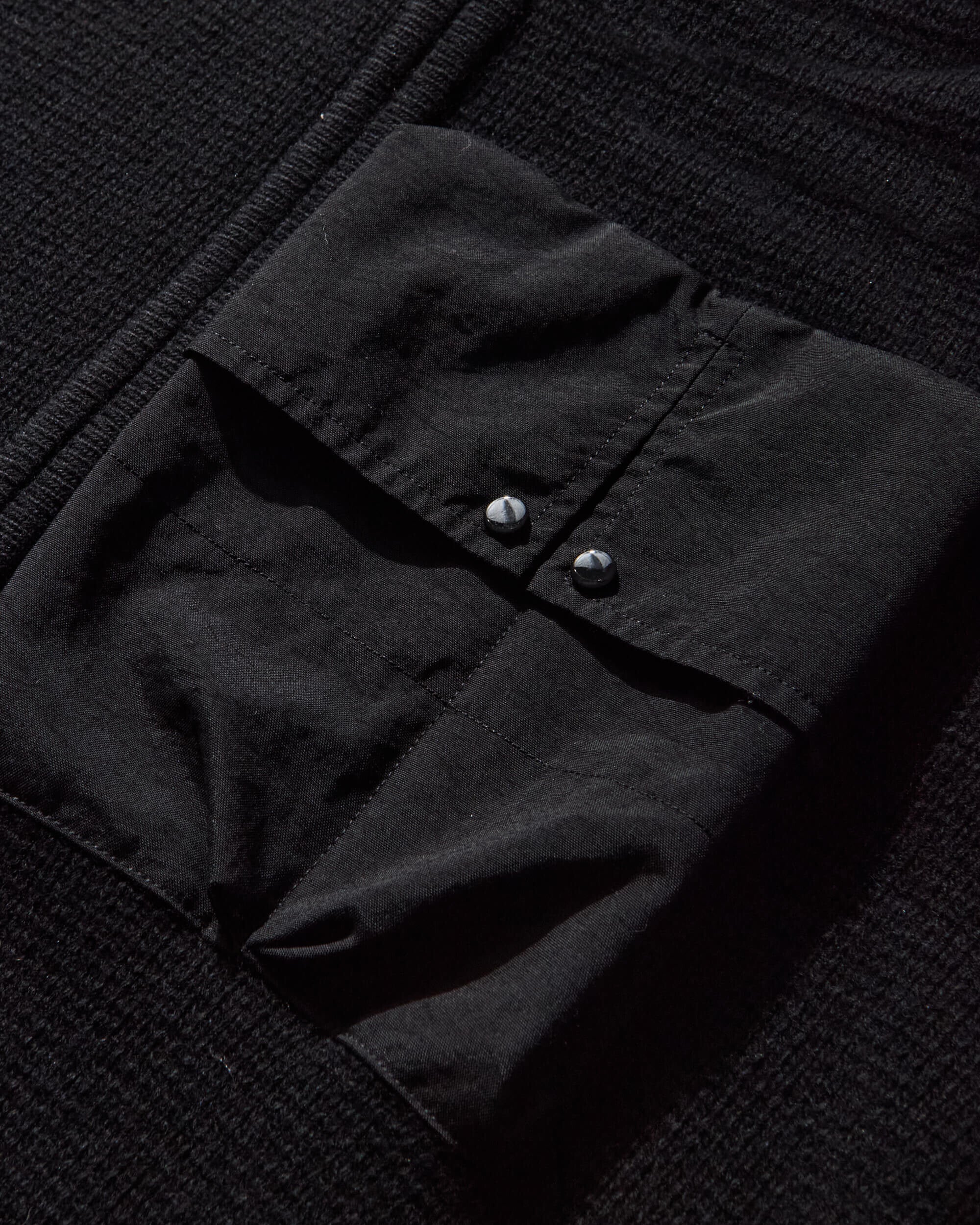 C.P. Company Knitwear Cardigan In Lambswool Mixed Black Knitwears Cardigans 19CMKN245A-110149M 999