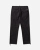 C.P. Company Cargo Pant In Moleskin Stretch Black Pants Cargo 19CMPA234A-110482G 999