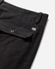C.P. Company Cargo Pant In Moleskin Stretch Black Pants Cargo 19CMPA234A-110482G 999