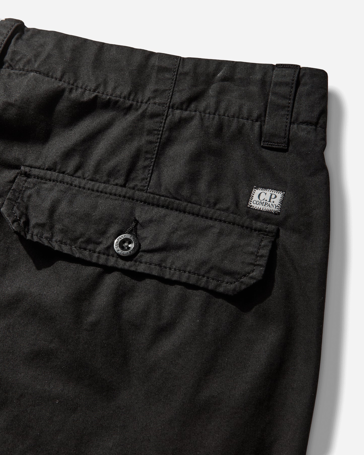 C.P. Company Pants Cargo Pant In Cotton Gabardine Black Pants Cargo 20CMPA302A-110340O 999