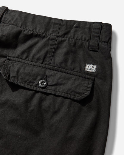 C.P. Company Pants Cargo Pant In Cotton Gabardine Black Pants Cargo 20CMPA302A-110340O 999