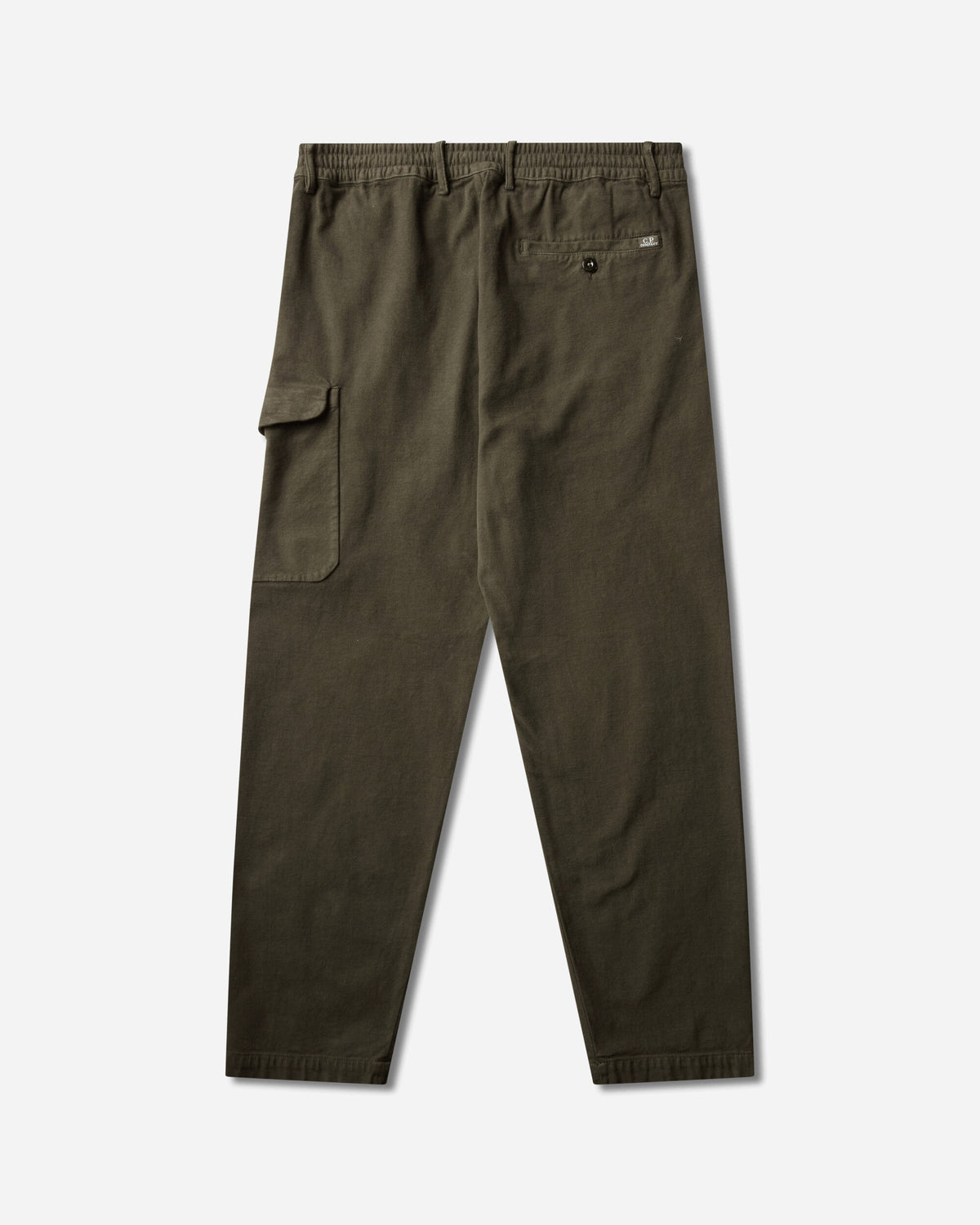 C.P. Company Pants Cargo Pant In Moleskin Stretch Ivy Green Pants Cargo 21CMPA253A-110482G 683