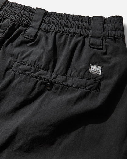 C.P. Company Bermuda Cargo In 50 Fili Stretch Black Shorts Cargo Short 20CMBE254A-006439G 999