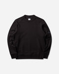 C.P. Company Diagonal Raised Fleece Crewneck Lens Sweatshirt BLACK Sweatshirts Crewneck RCCMSS713A-005086W 999