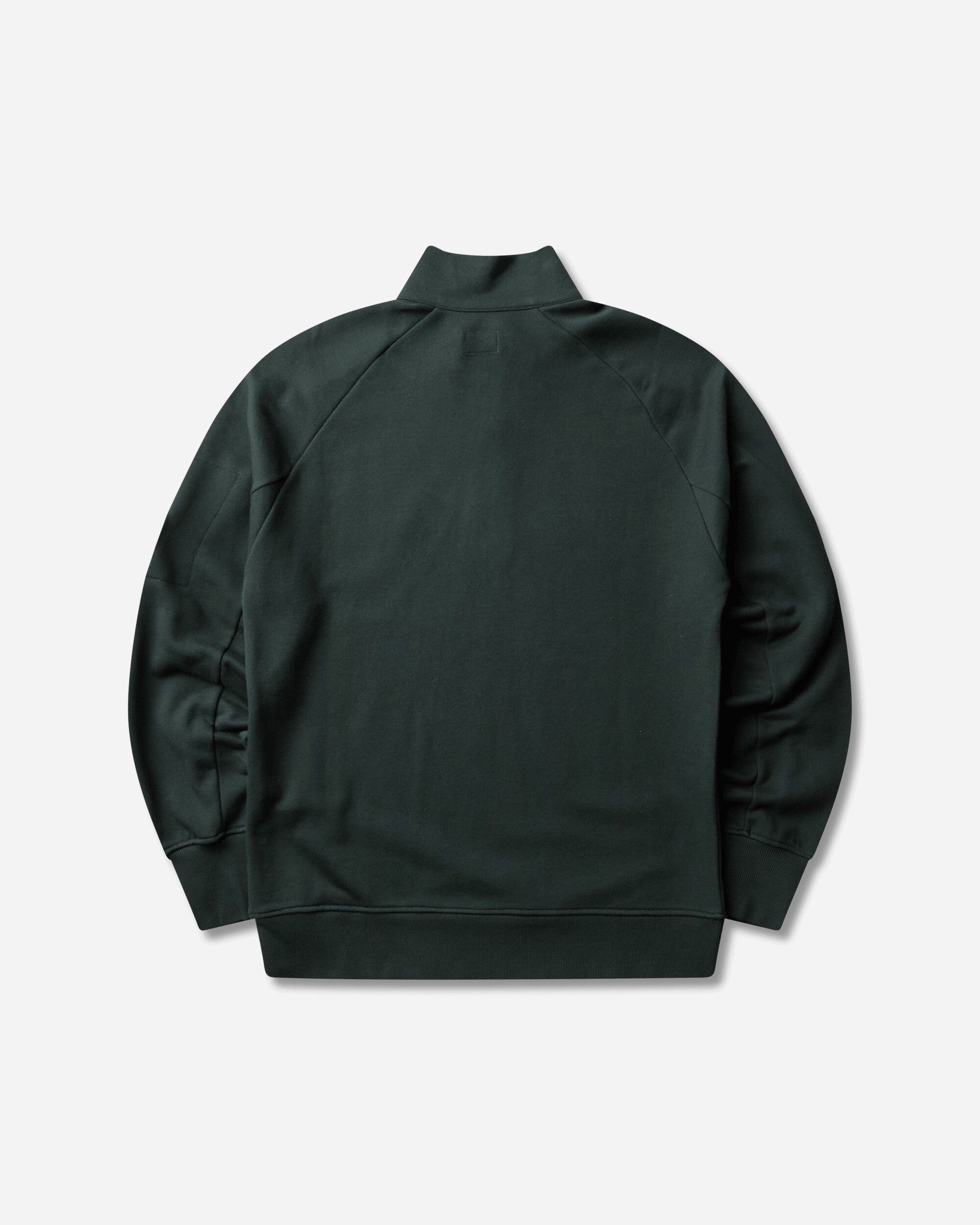 C.P. Company Diagonal Raised Fleece Half Zip Lens Sweatshirt PONDEROSA PINE Sweatshirts Crewneck 21CMSS033A-005086W 697