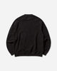C.P. Company Sweatshirts Crew Neck In Brushed Emerized Diagonal Fleece Black Sweatshirts Crewneck 19CMSS249A-006614G 999