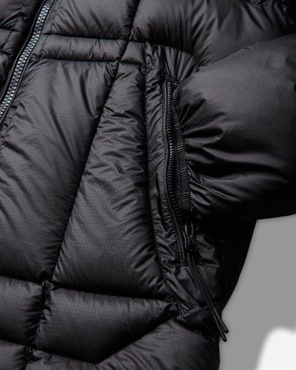 C.P. Company D.D. Shell Hooded Down Jacket BLACK Coats and Jackets Down Jackets RFCMOW702A-110416A 999